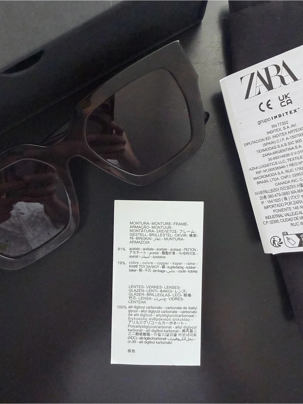 ZARA | Squared Sunglasses | NWT - Picture 7 of 10